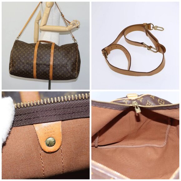 LOUIS VUITTON Monogram Keepall Bandouliere 60 Boston Bag - Picture 16 of 16